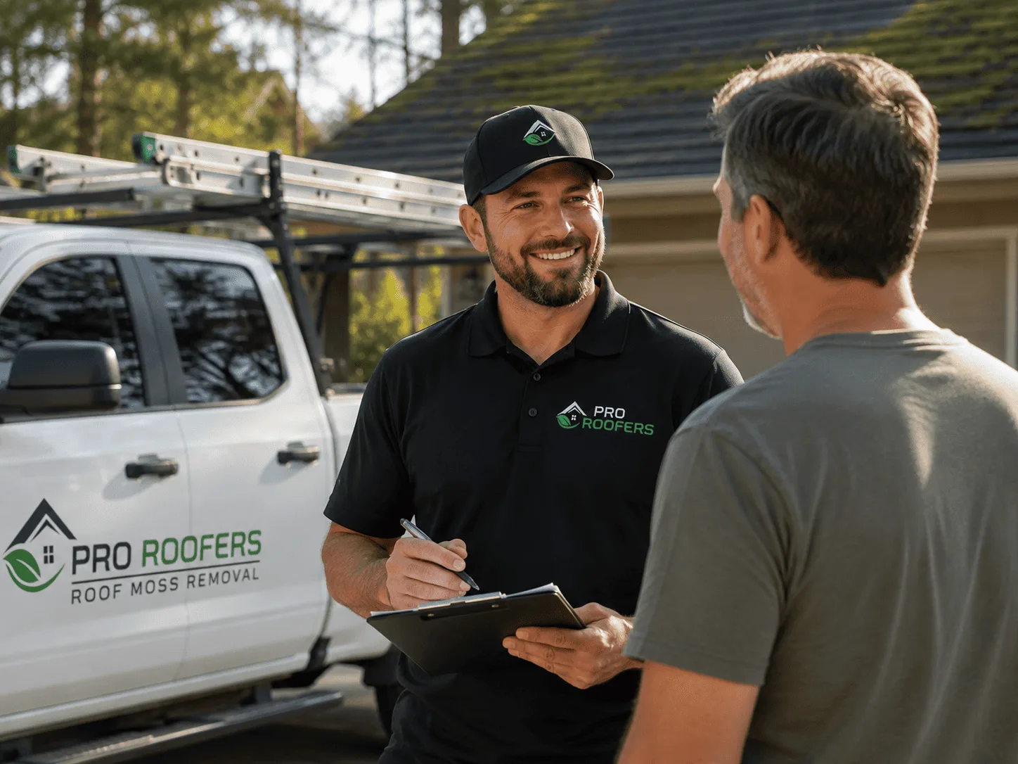 Roof Moss Removal Ambia, IN FAQs